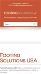Mobile Screenshot of footingsolutionsusa.com